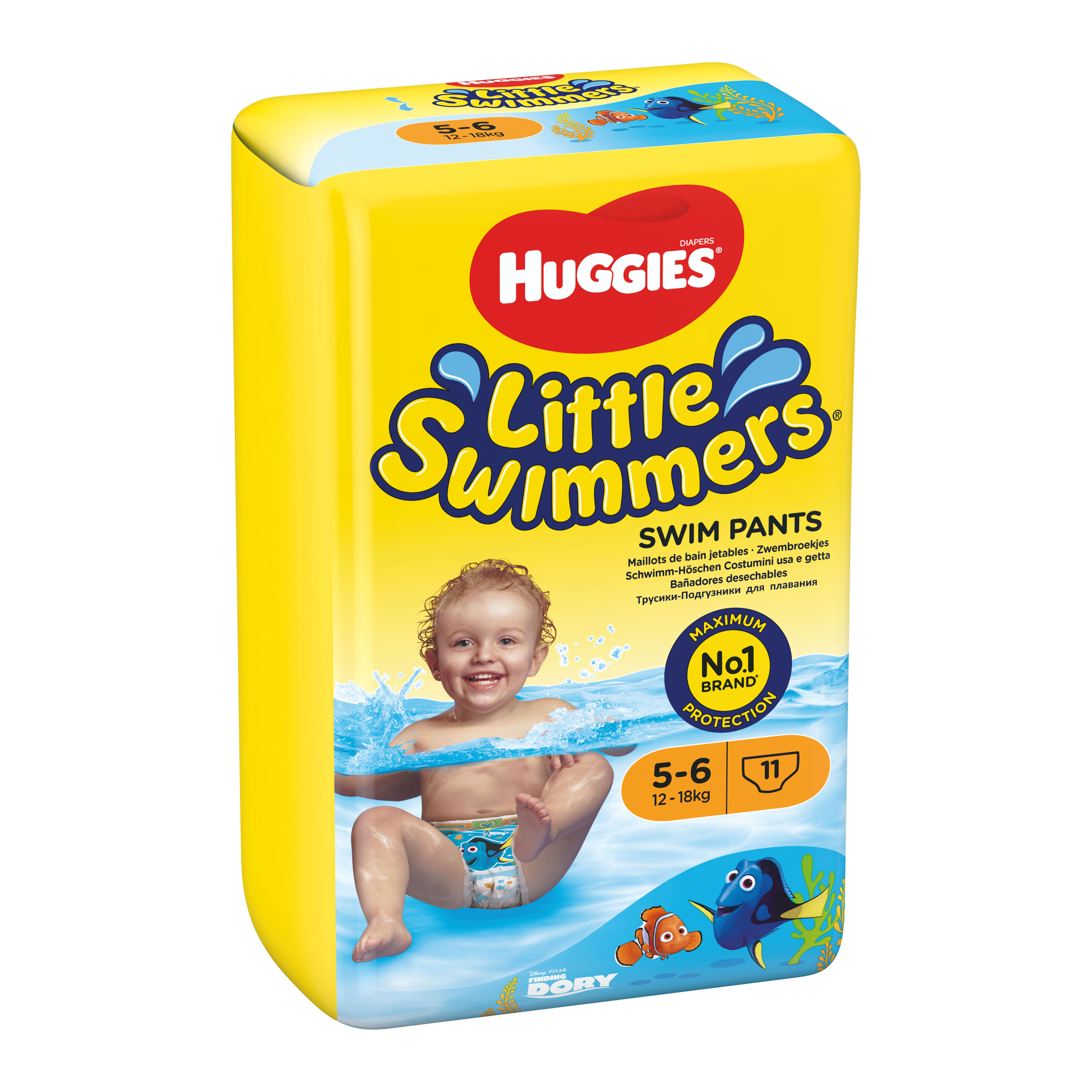 Hugg litt.swimmer 12-18kg 11pezzi