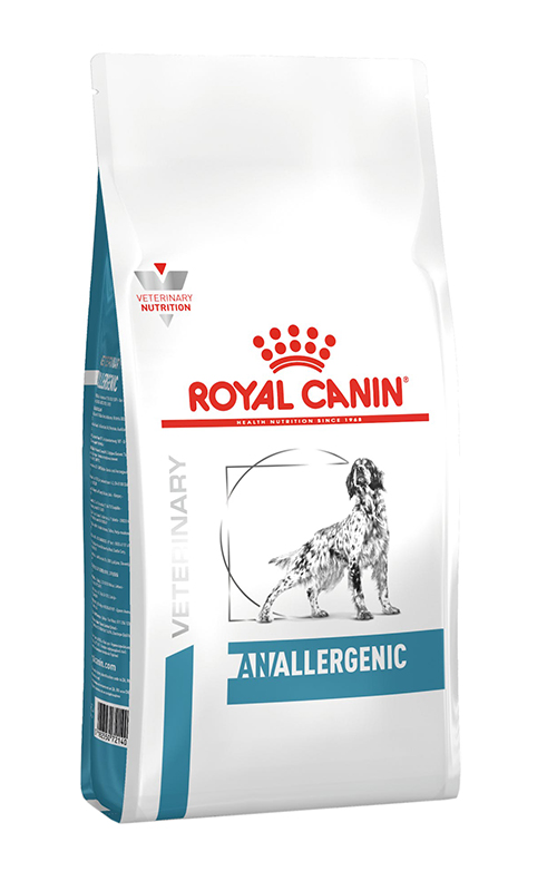 Veterinary diet canine dry anallergenic 3 kg