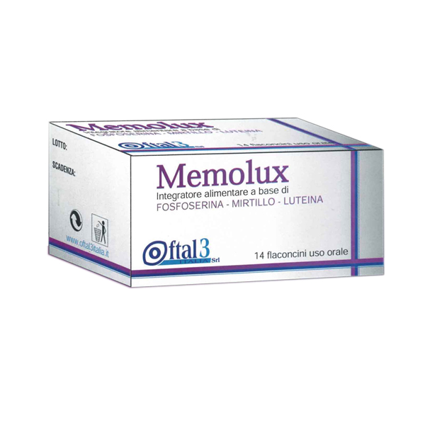 Memolux Integratore Alimentare 14 Flaconcini Da 10ml