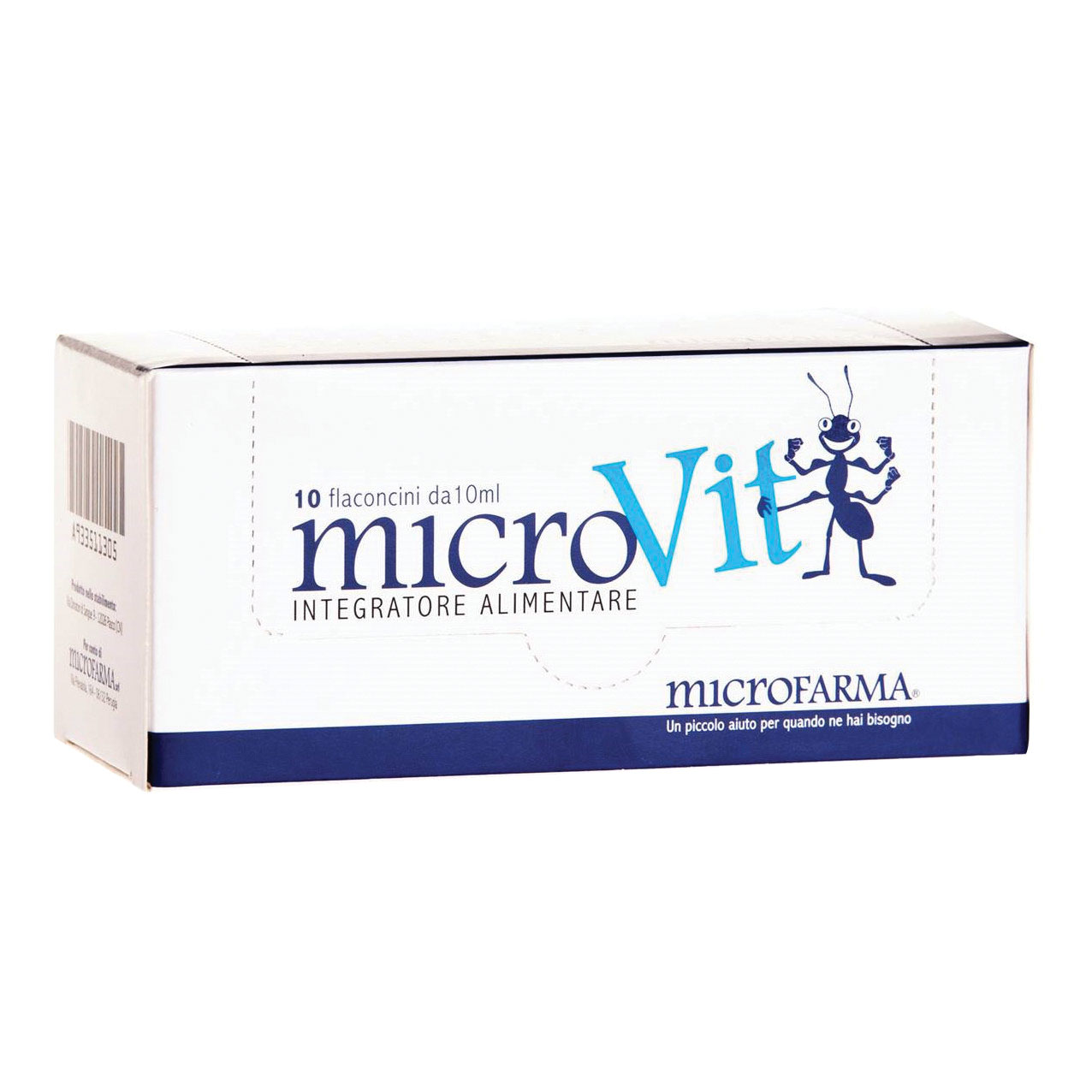 Microfarma MicroVit Integratore Alimentare 10 Flaconcini 10 ml
