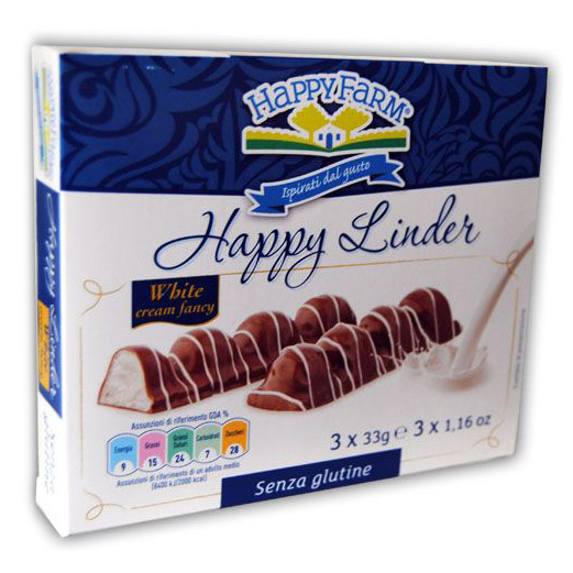 Happy linder snack Crema nocciole 99g