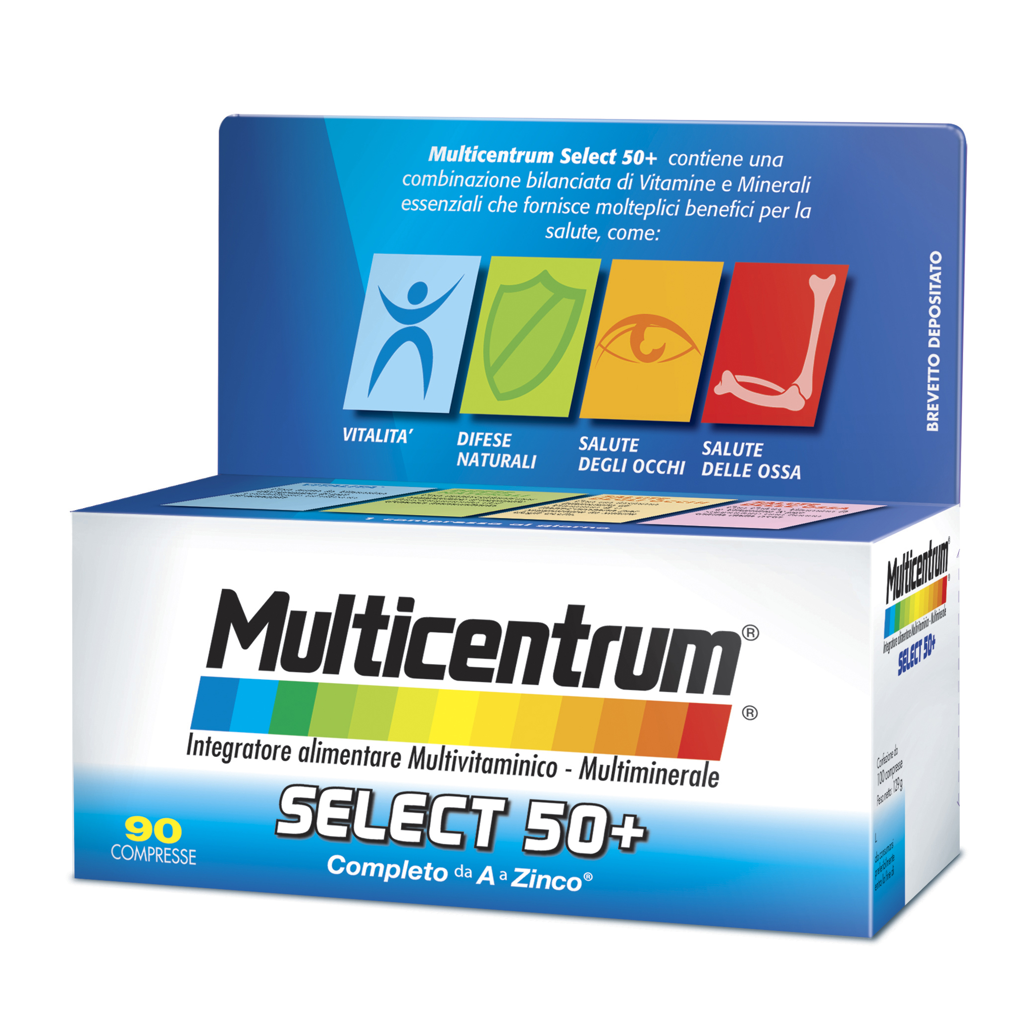 Multicentrum select50+ 90 compresse