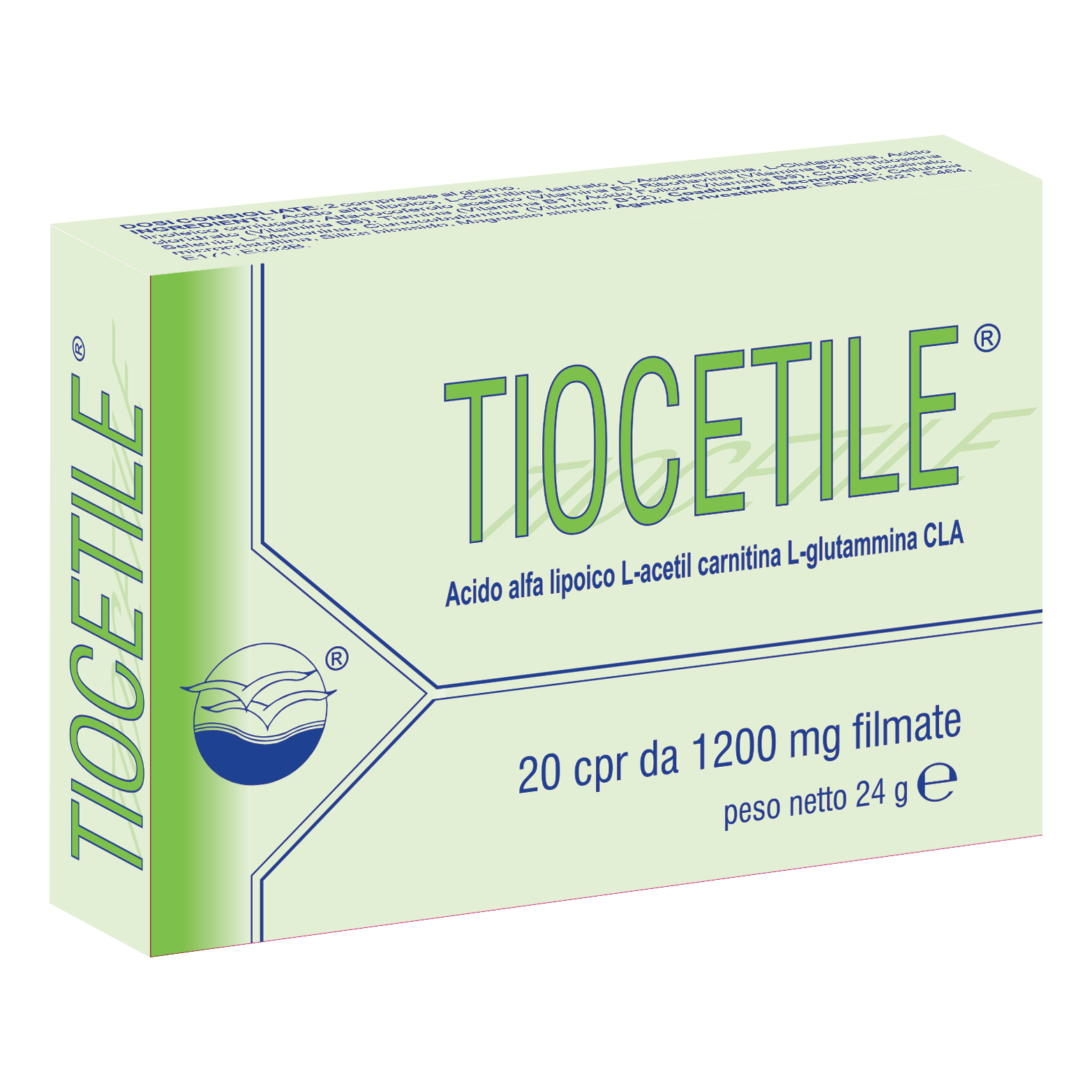 Tiocetile 20 Compresse 1200mg