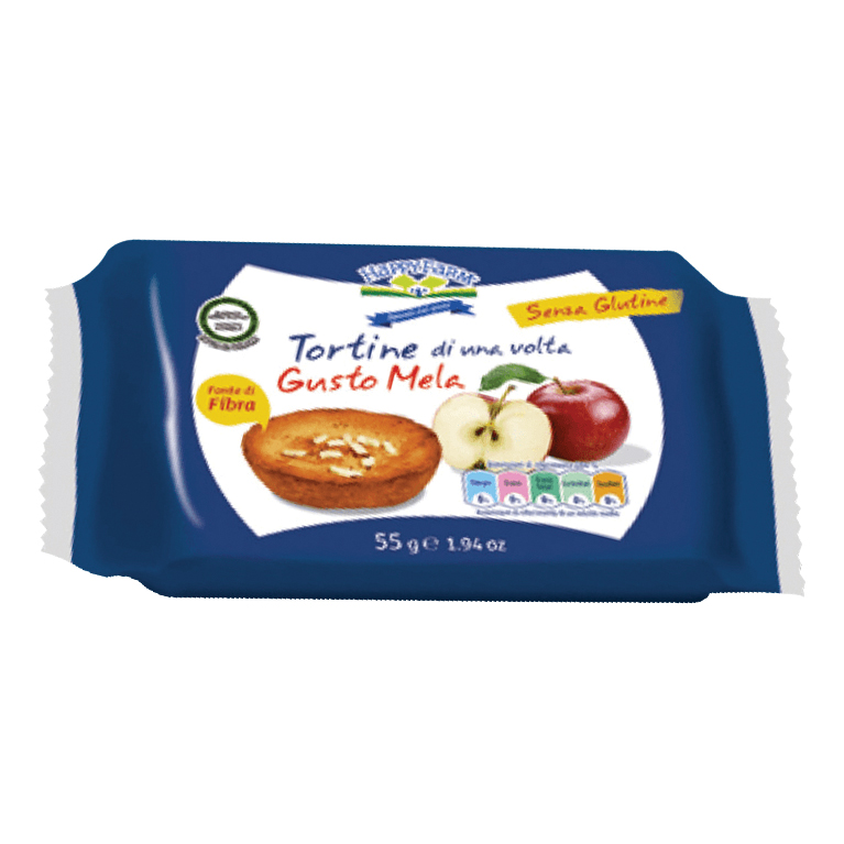 Happy farm tortine mela 55g