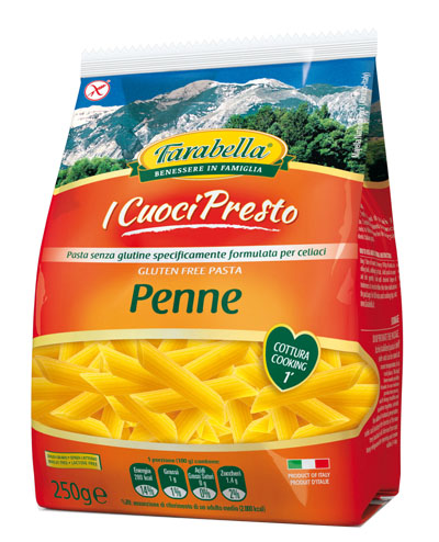 Farabella pasta penne rust.