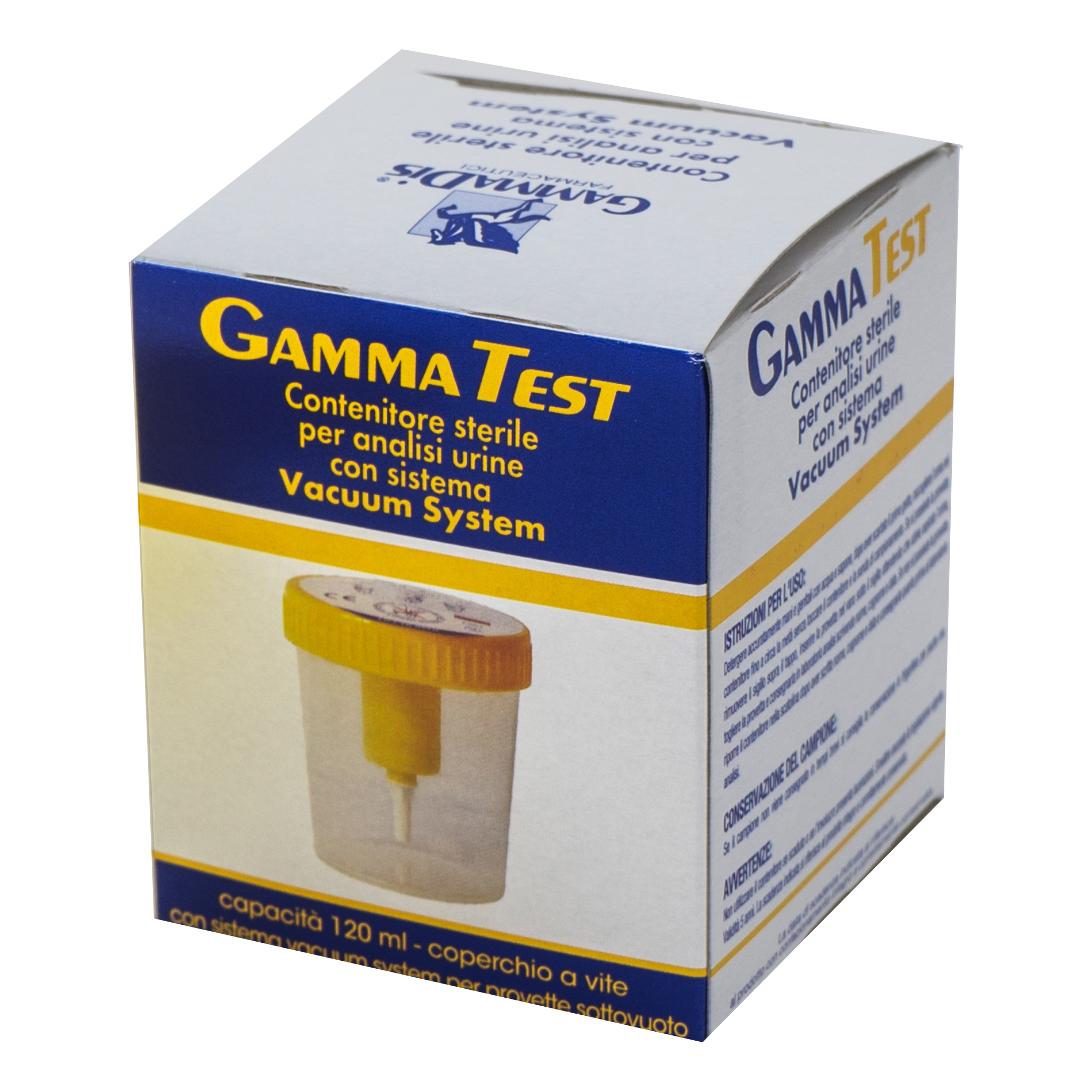 Gammatest cont.urina s-vuoto