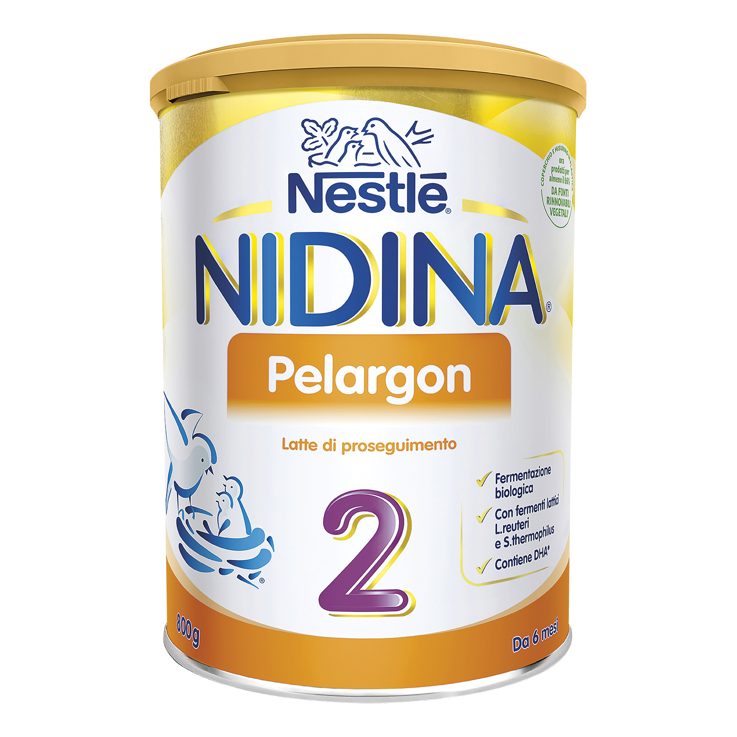 Nidina 2 pelargon 800g
