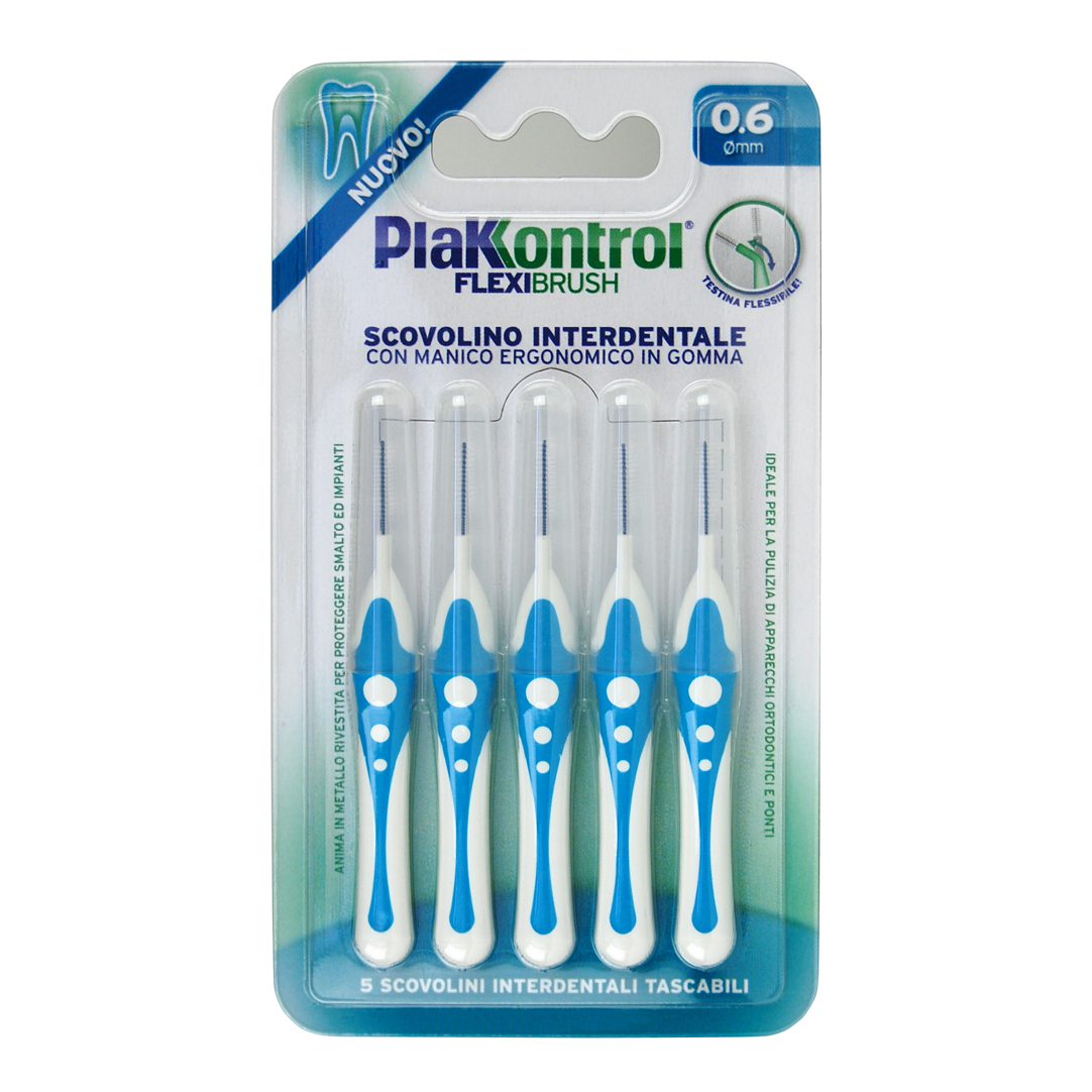 Plakkontrol Scovolini Flexi Brush 0,6mm 5 Pezzi
