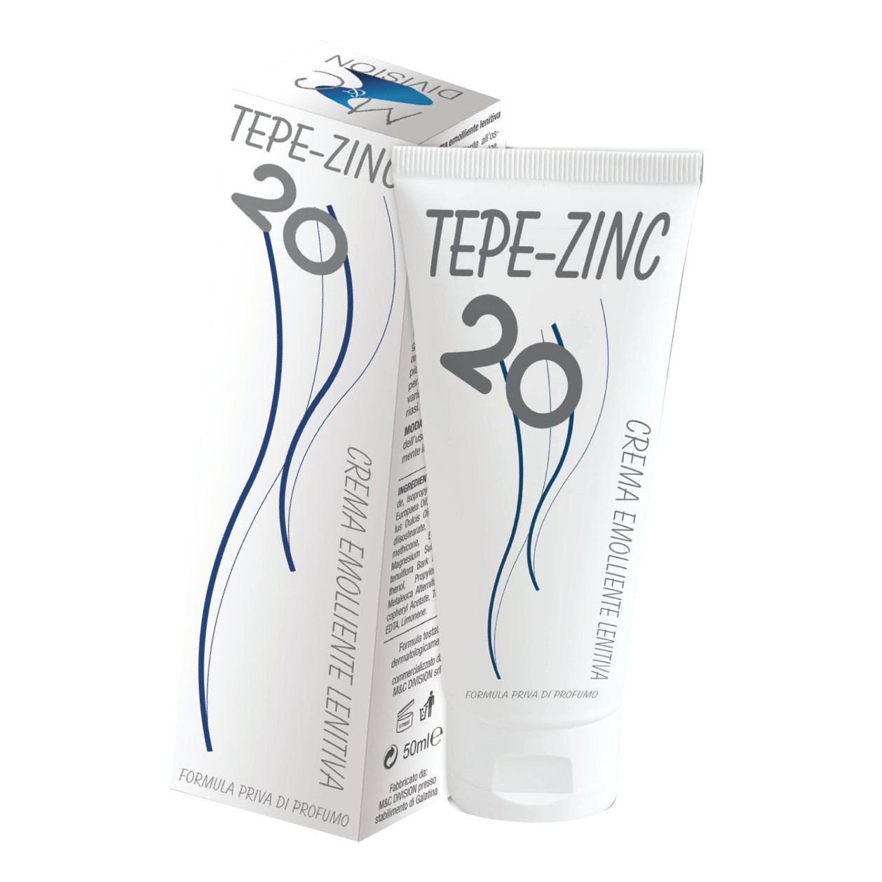 Tepe-zinc 20 crema emolliente