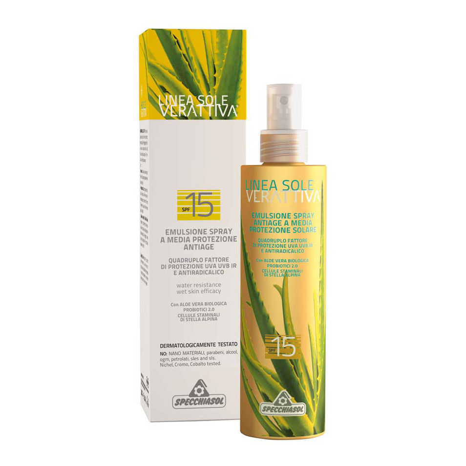 Verattiva Emulsione spray antiage fp15 200 ml