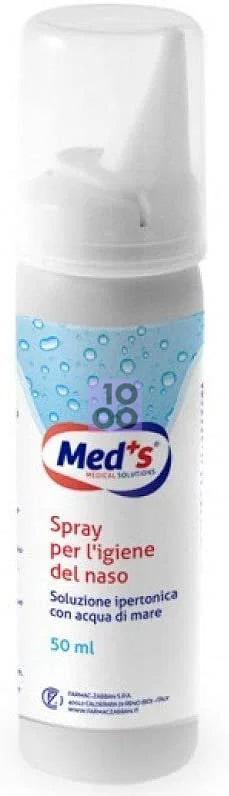 Meds spray ipertonico acqua naso 50 ml