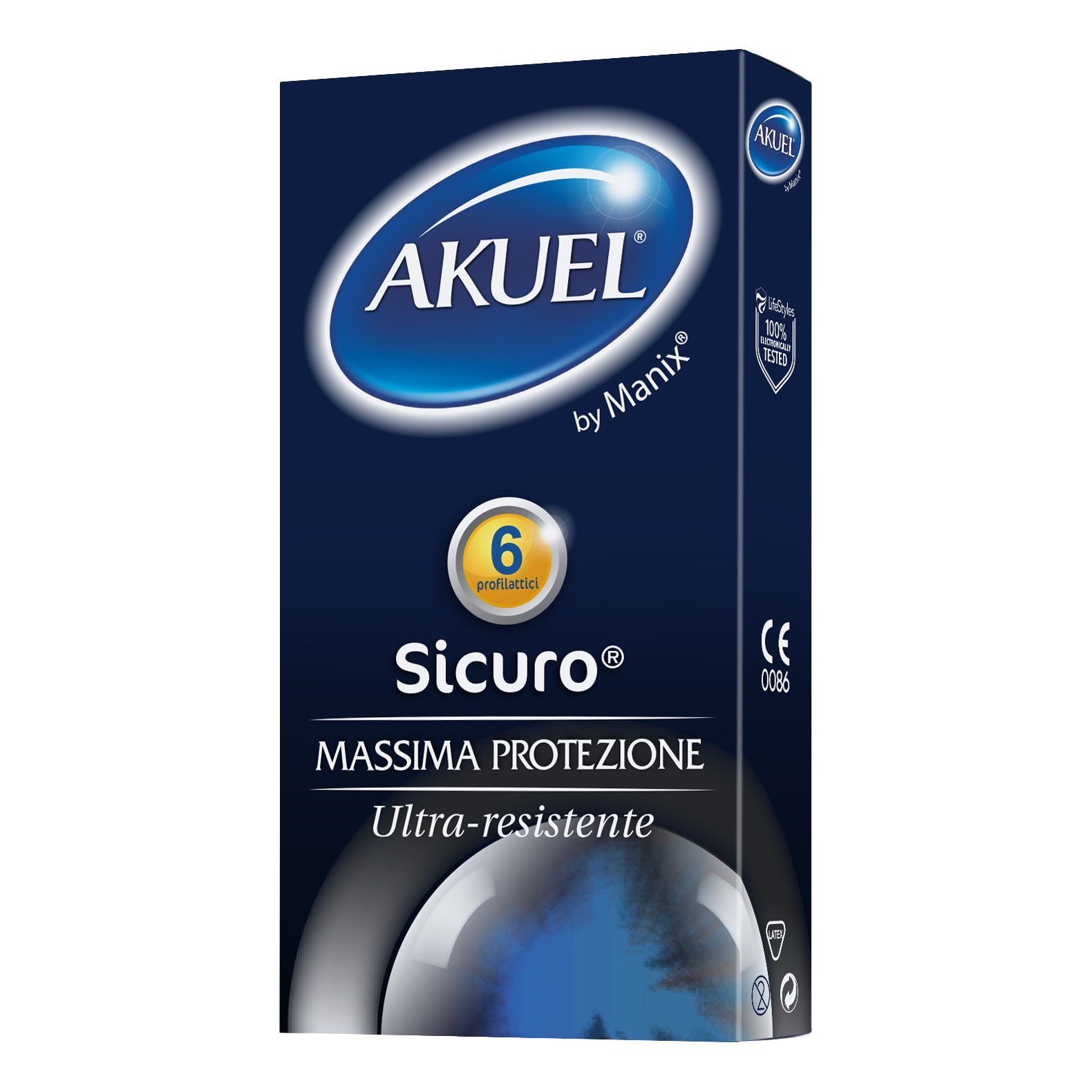 Akuel By Manix Sicuro 6pezzi