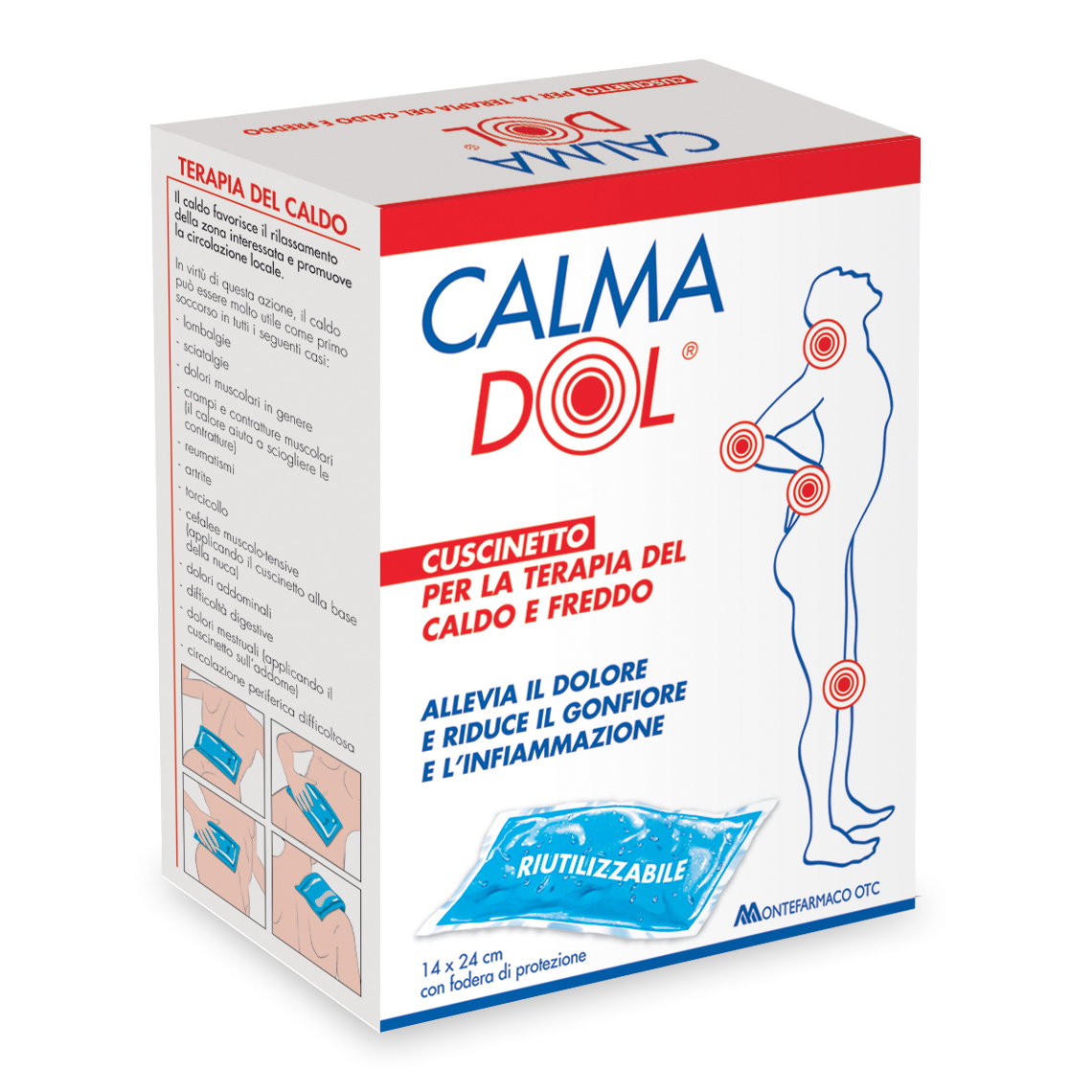 Calmadol Cuscinetto Caldo-Freddo 1 Pezzo