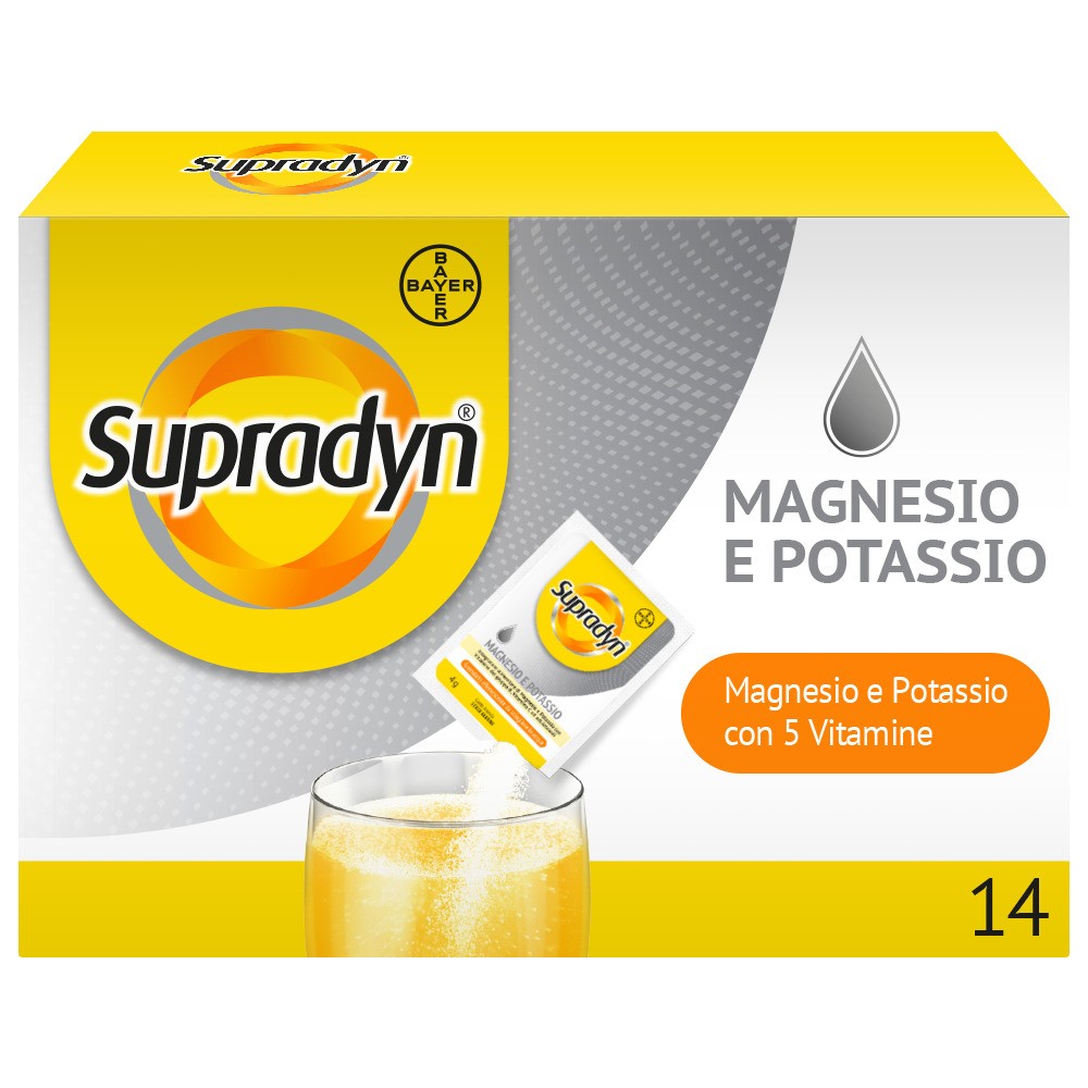 Supradyn Magnesio e Potassio Integratore Vitamine e Minerali 14 Bus...