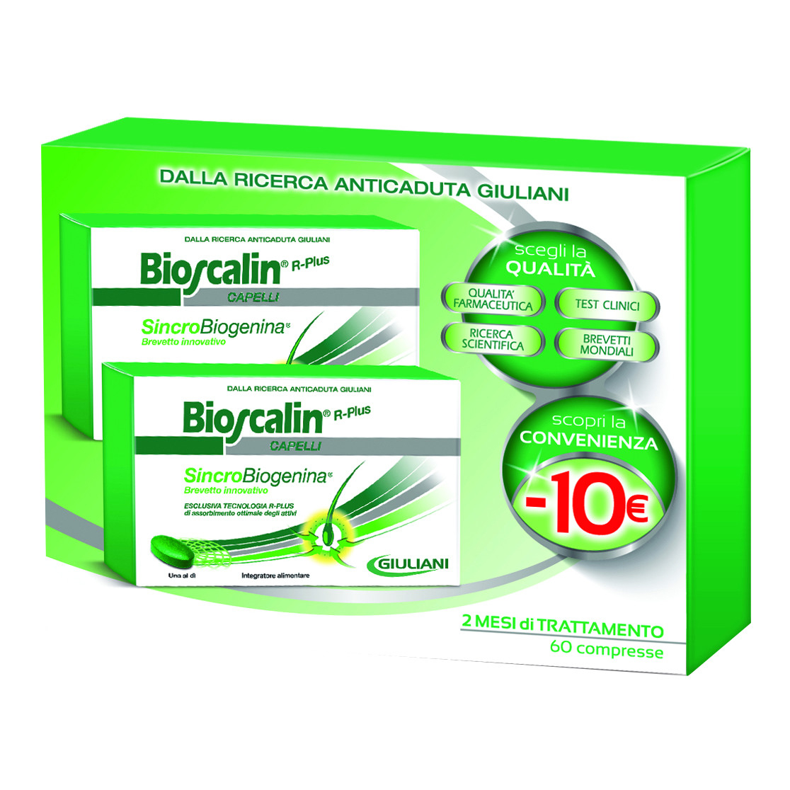Bioscalin sincrobiogenina 30 + 30 compresse