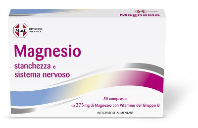 Matt divisione pharma magnesio stanchezza e sistema nervoso 30 comp...
