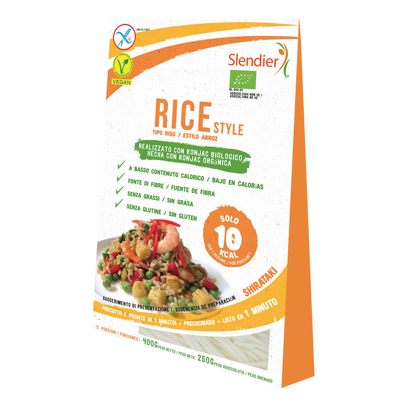 Fdl shirataki riso bio 250g