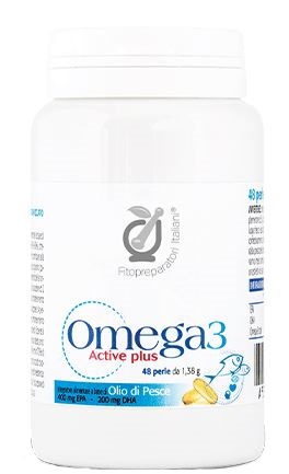 Fitopreparatori italiani omega 3 active plus 48 perle