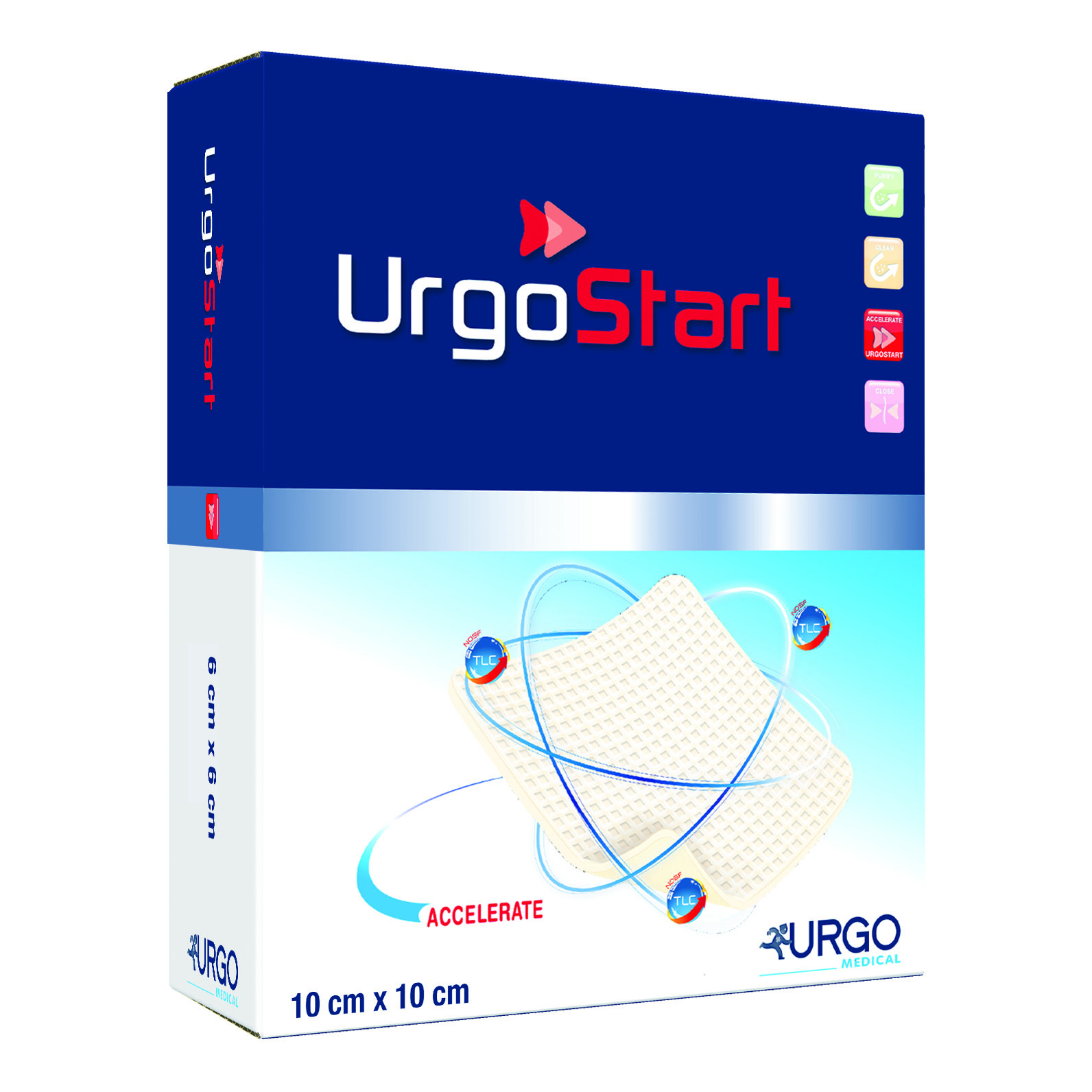 Urgostart 10x10 3pezzi