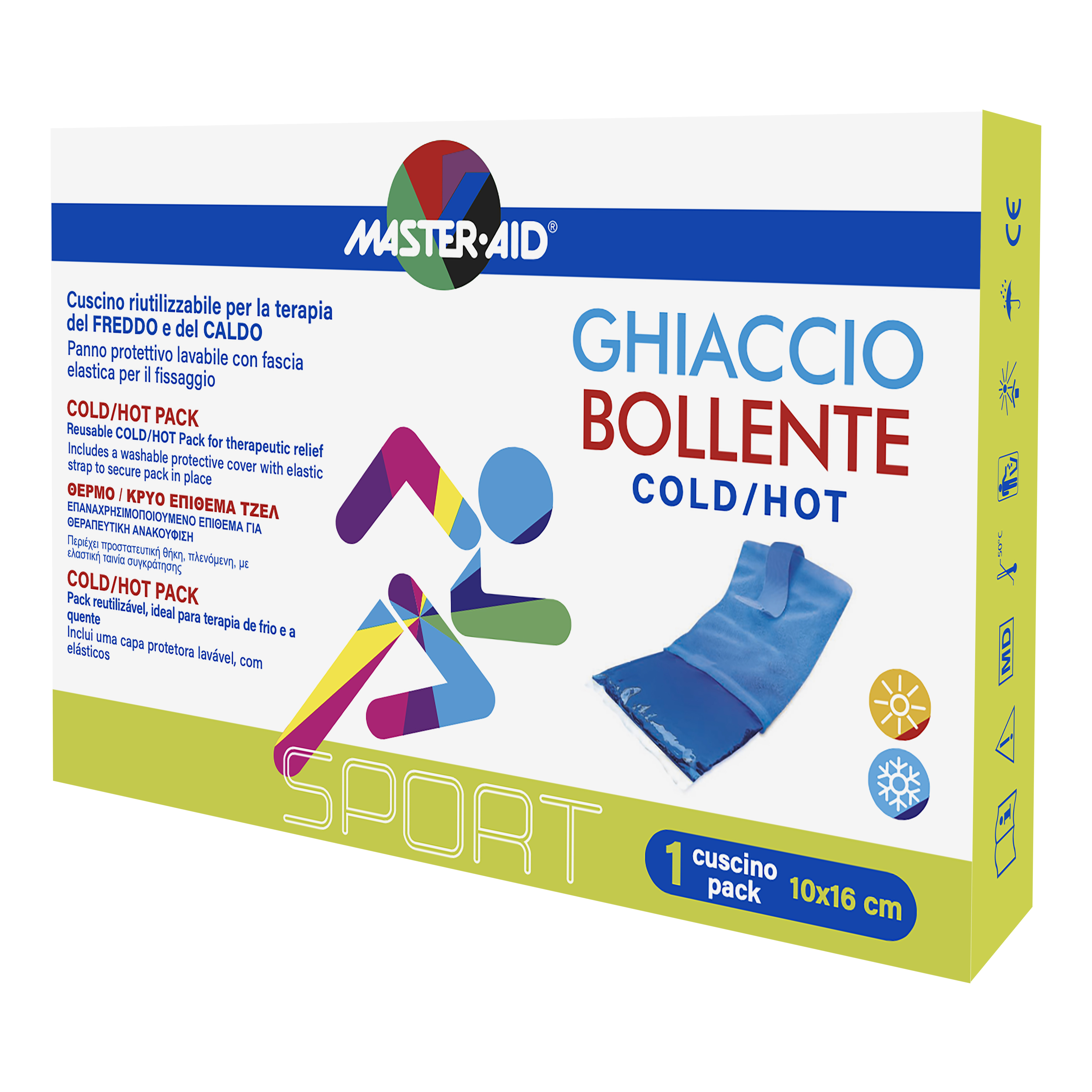 M aid sport ghiaccio boll10x16