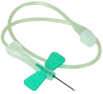 Ago farfalla meds gauge 23 cuper senza ftalati