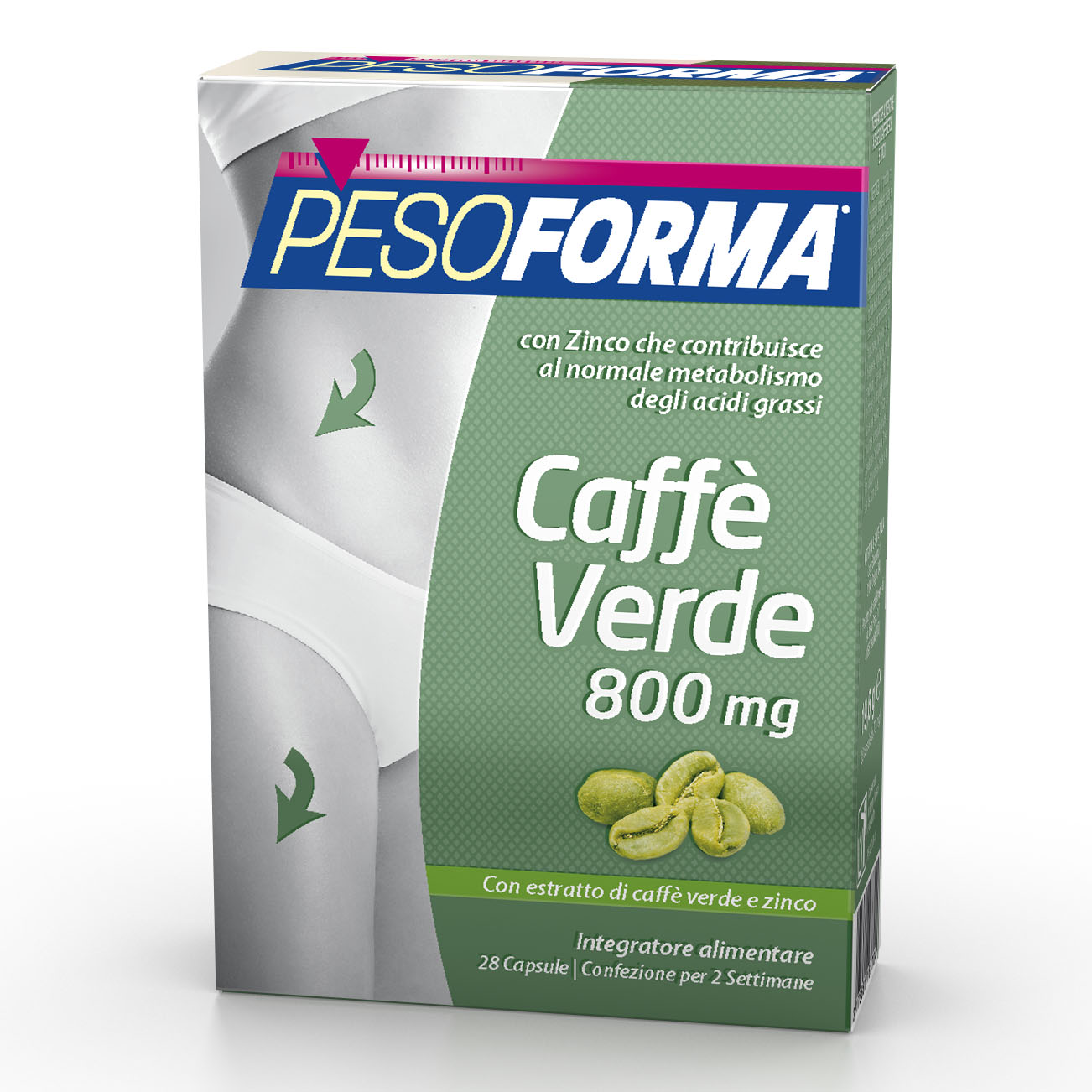 Pesoforma Caffe'verde 28 Capsule