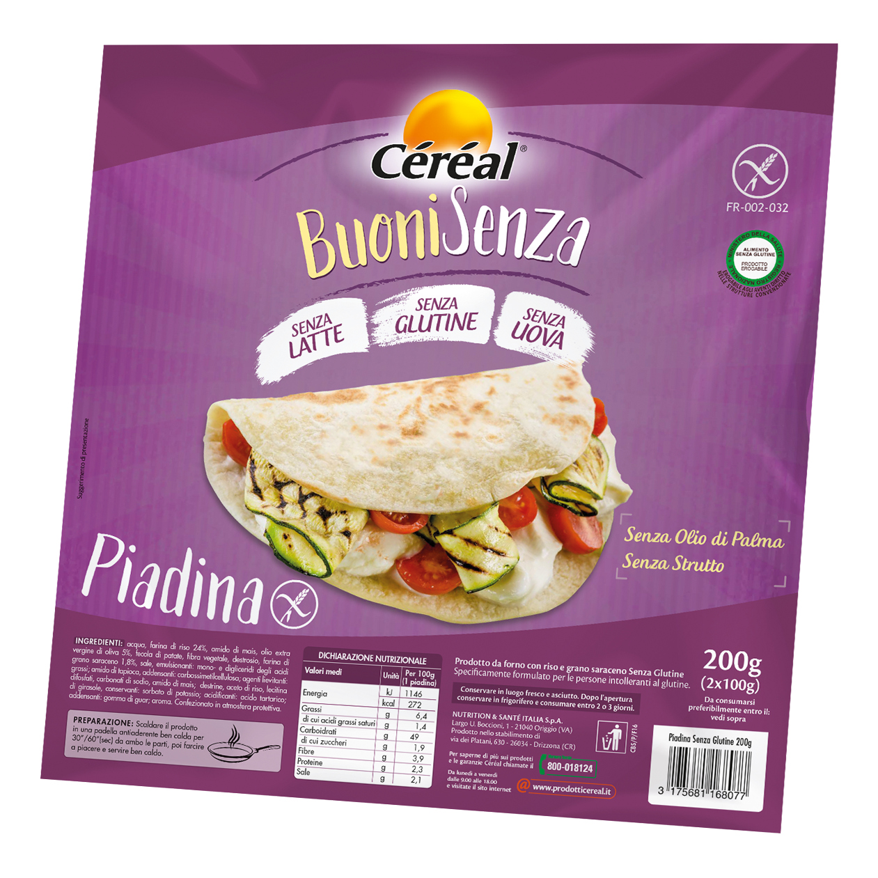 Buoni senza piadina 200 g