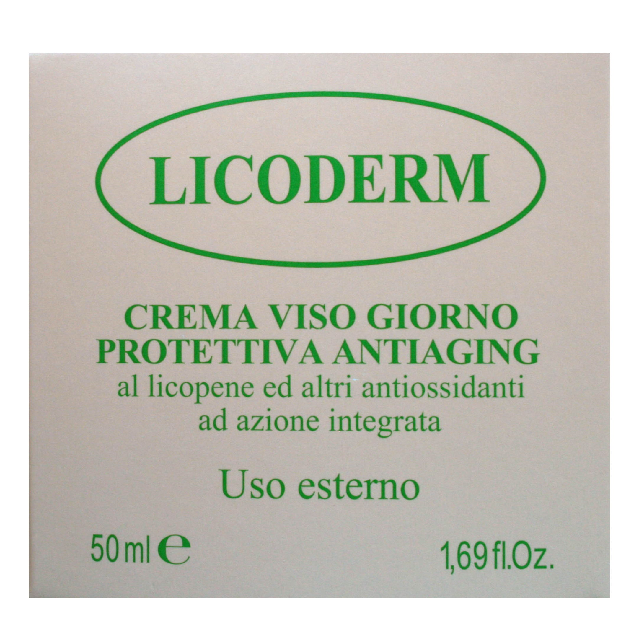 Licoderm crema viso giorno con spf 50 ml