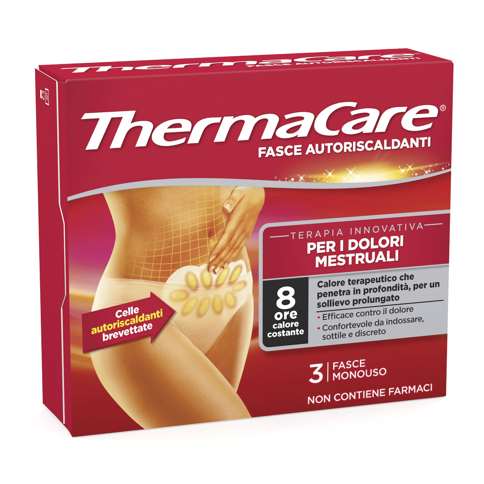 Thermacare menstrual 3pezzi