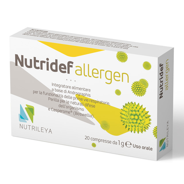 Nutridef allergen 30 compresse