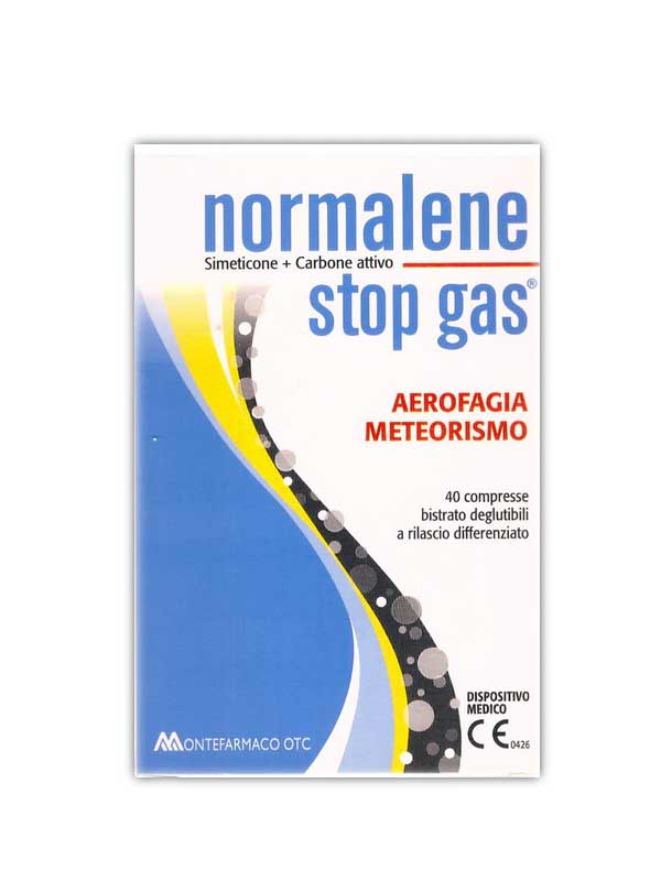 Normalene Stop Gas 40 Compresse