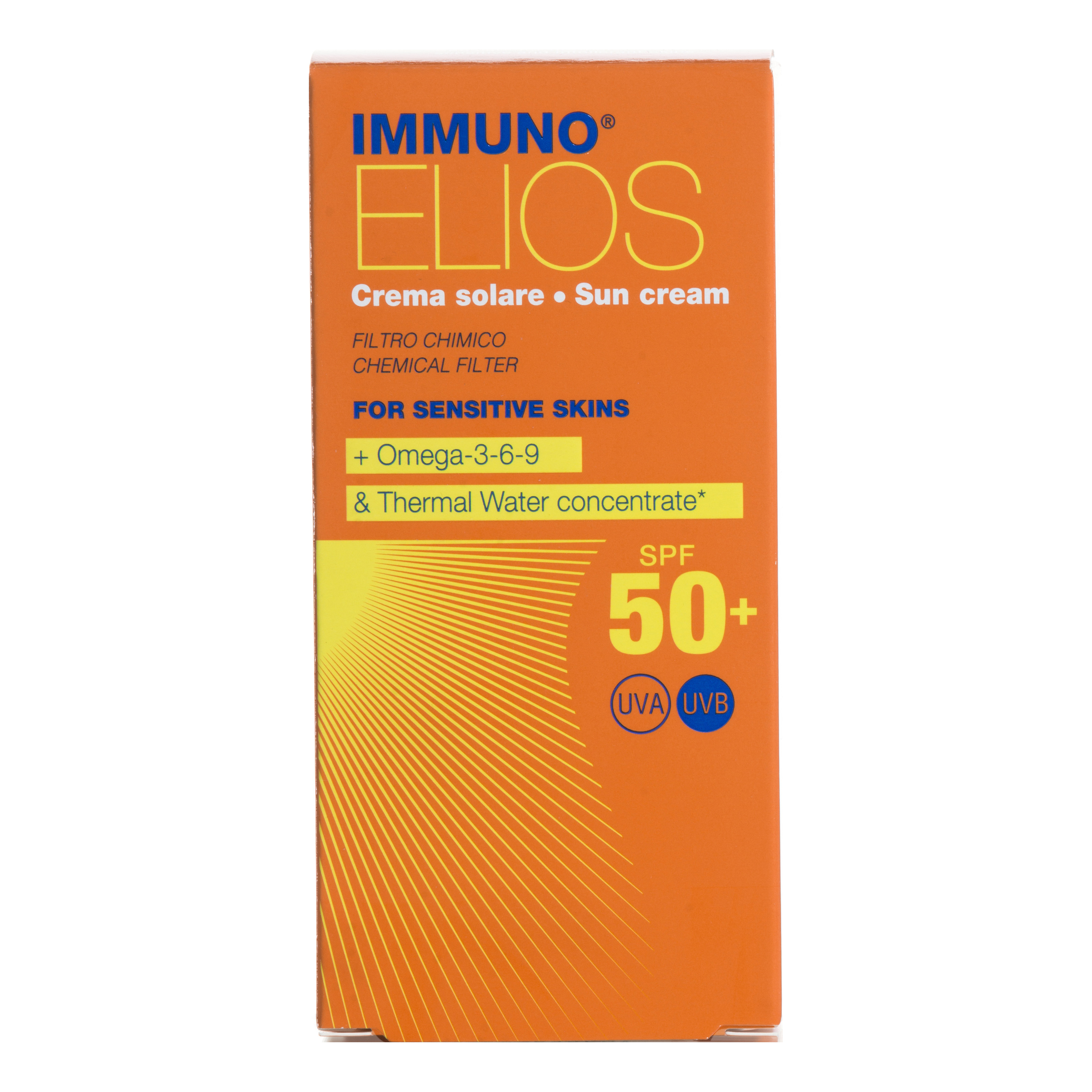 Immuno Elios Crema Solare Spf 50+ Pelli Sensibili