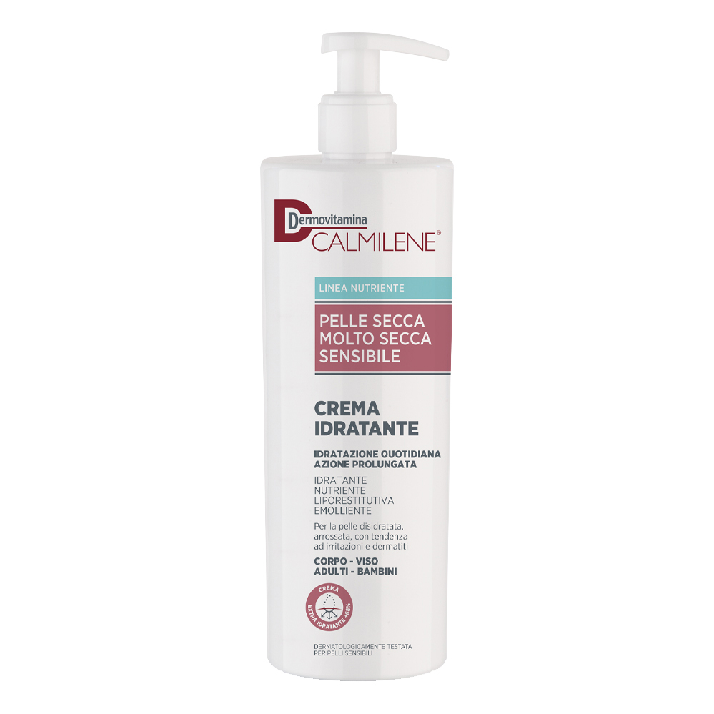 Dermovitamina calmilene crema idratante per pelle secca, molto secc...