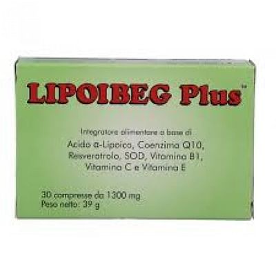 Lipoibeg plus 30 compresse da 1300 mg