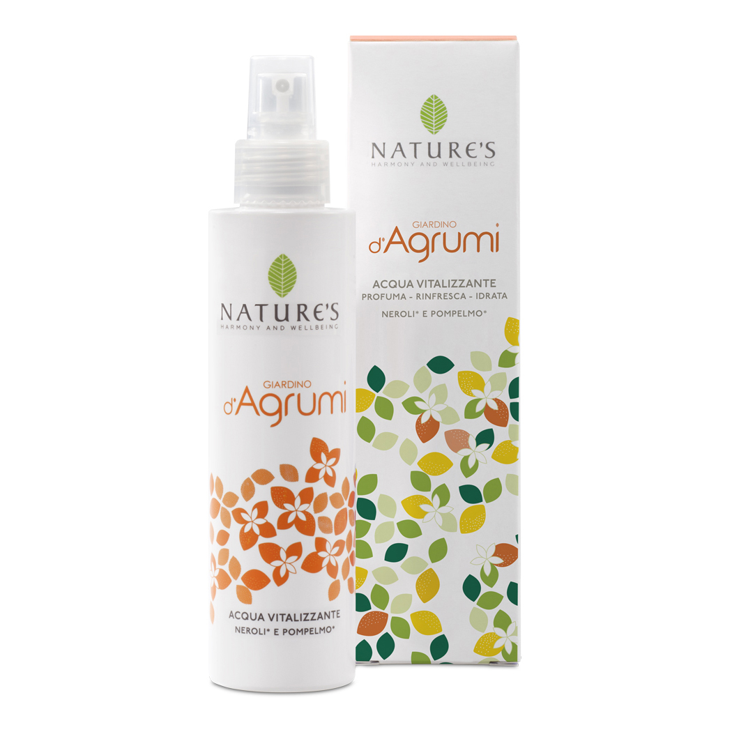 Natures giardino d'agrumi acqua vitalizzante 150 ml