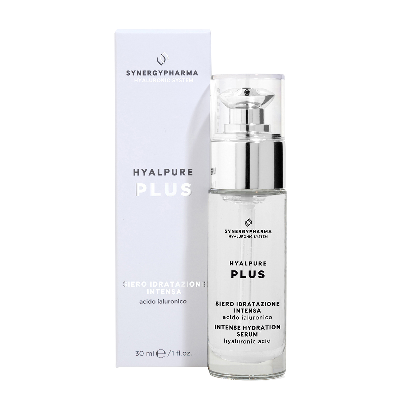 Hyalpure plus trattamento viso all'acido ialuronico e acqua 30 ml