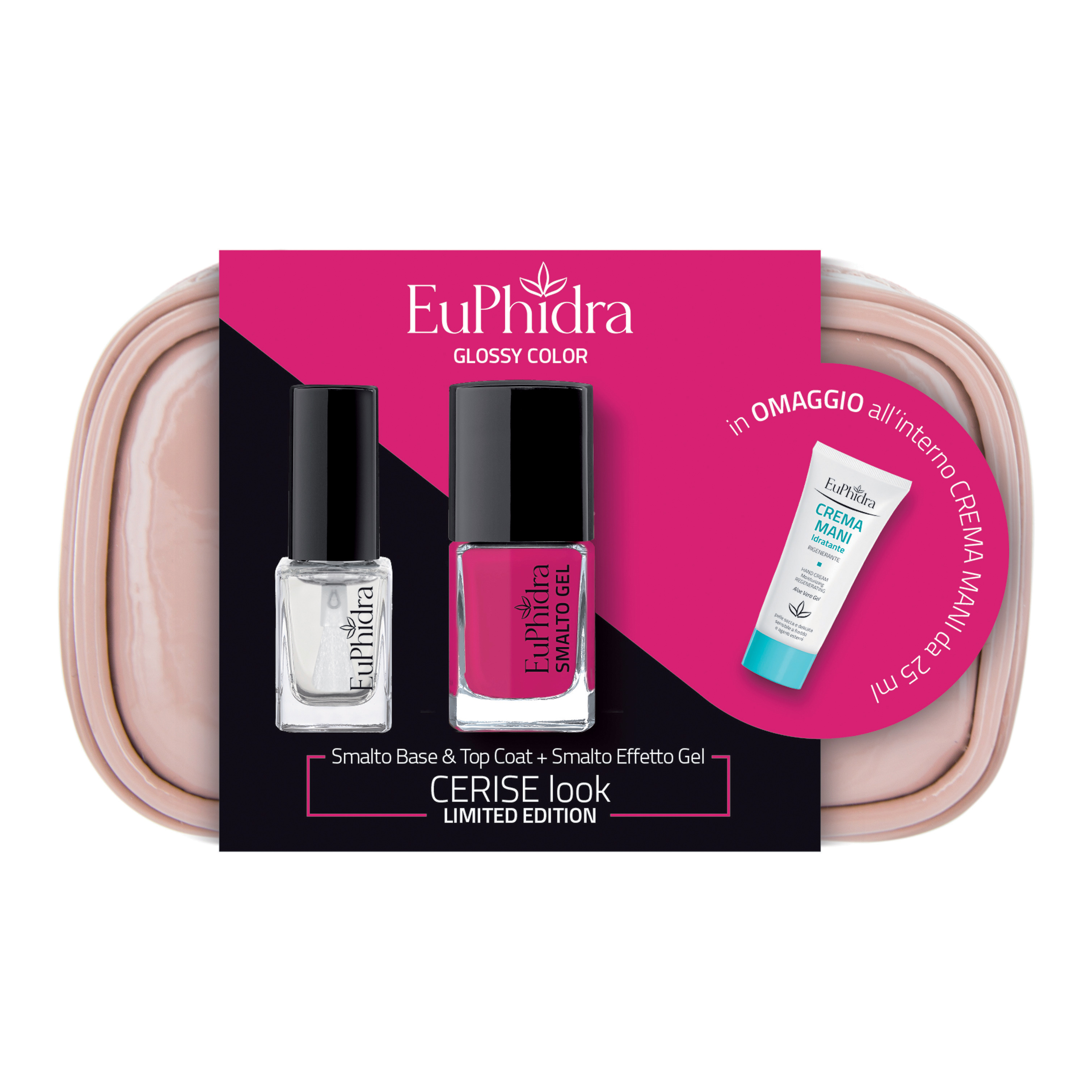 Euphidra glossy cerise look