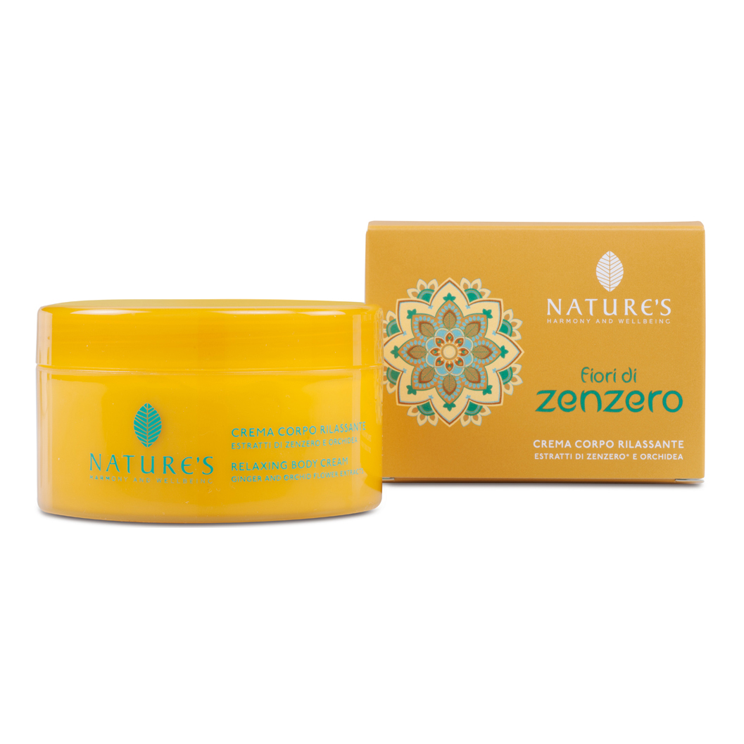 fiori di zenzero crema corpo rilassante