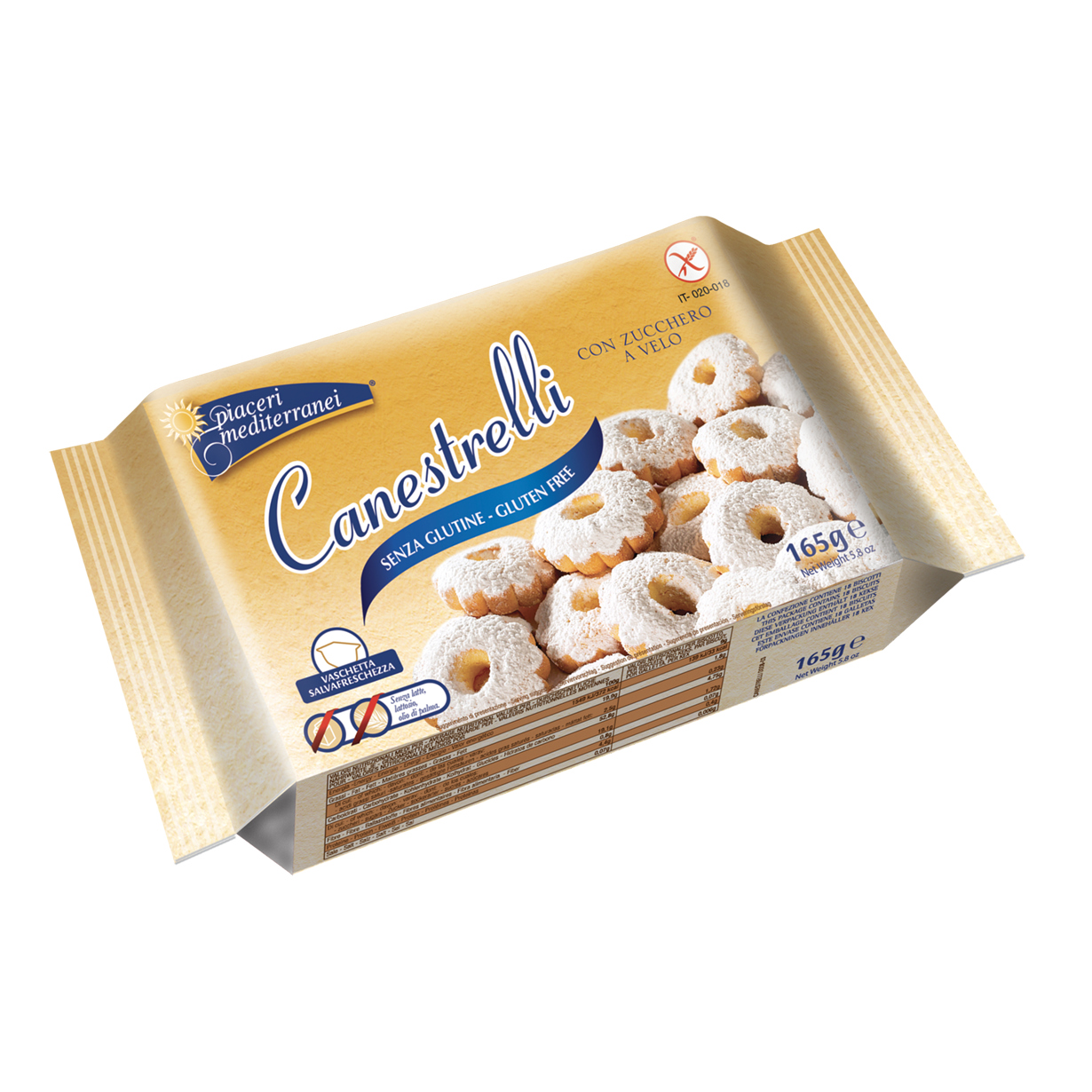 Piaceri med.canestrelli 165g