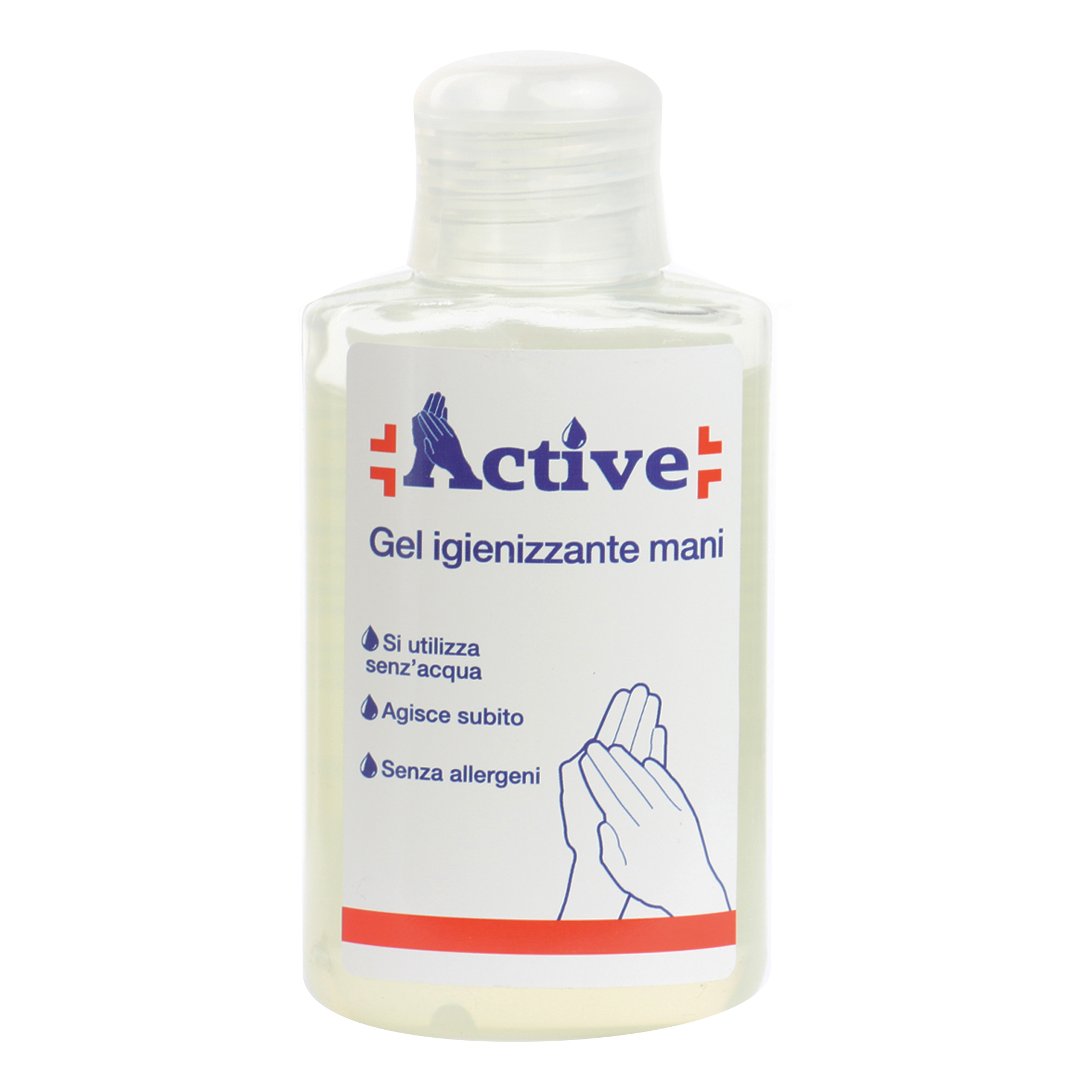 Active gel igienizzante mani 80 ml