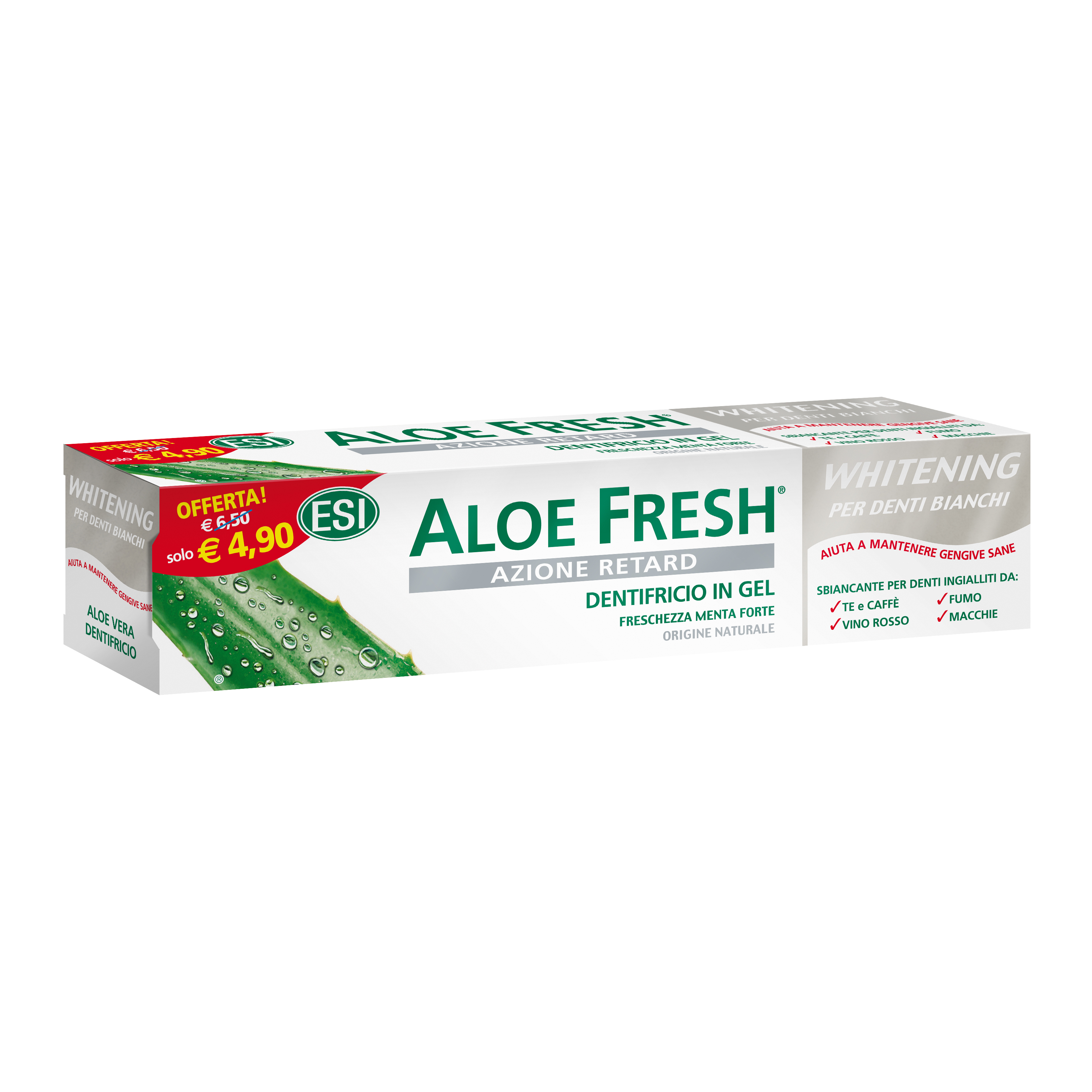 Aloe fresh whitening retard 100 ml