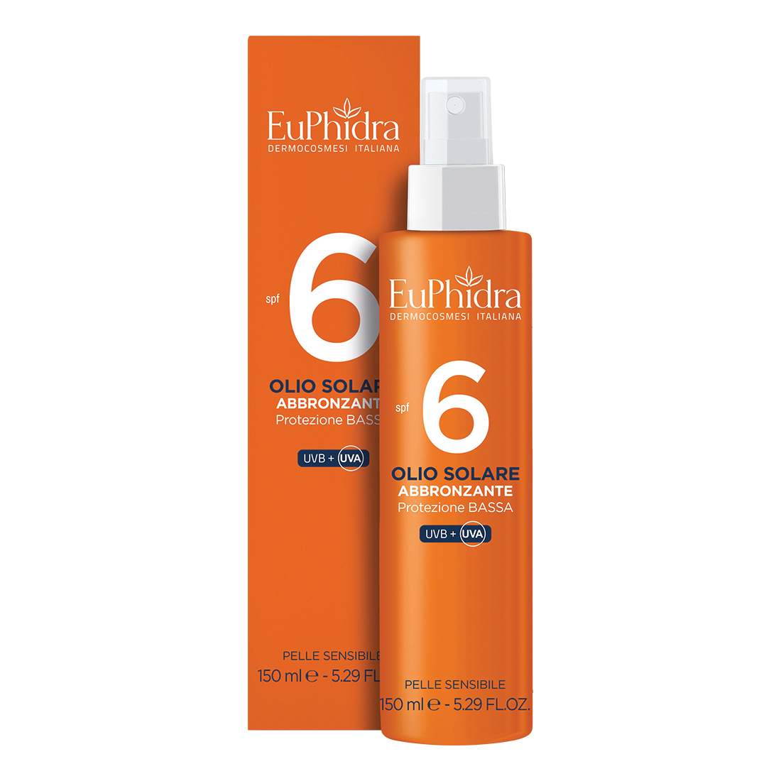 Euphidra kaleido uv system olio solare corpo 6