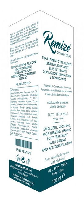 Remize crema corpo 100ml