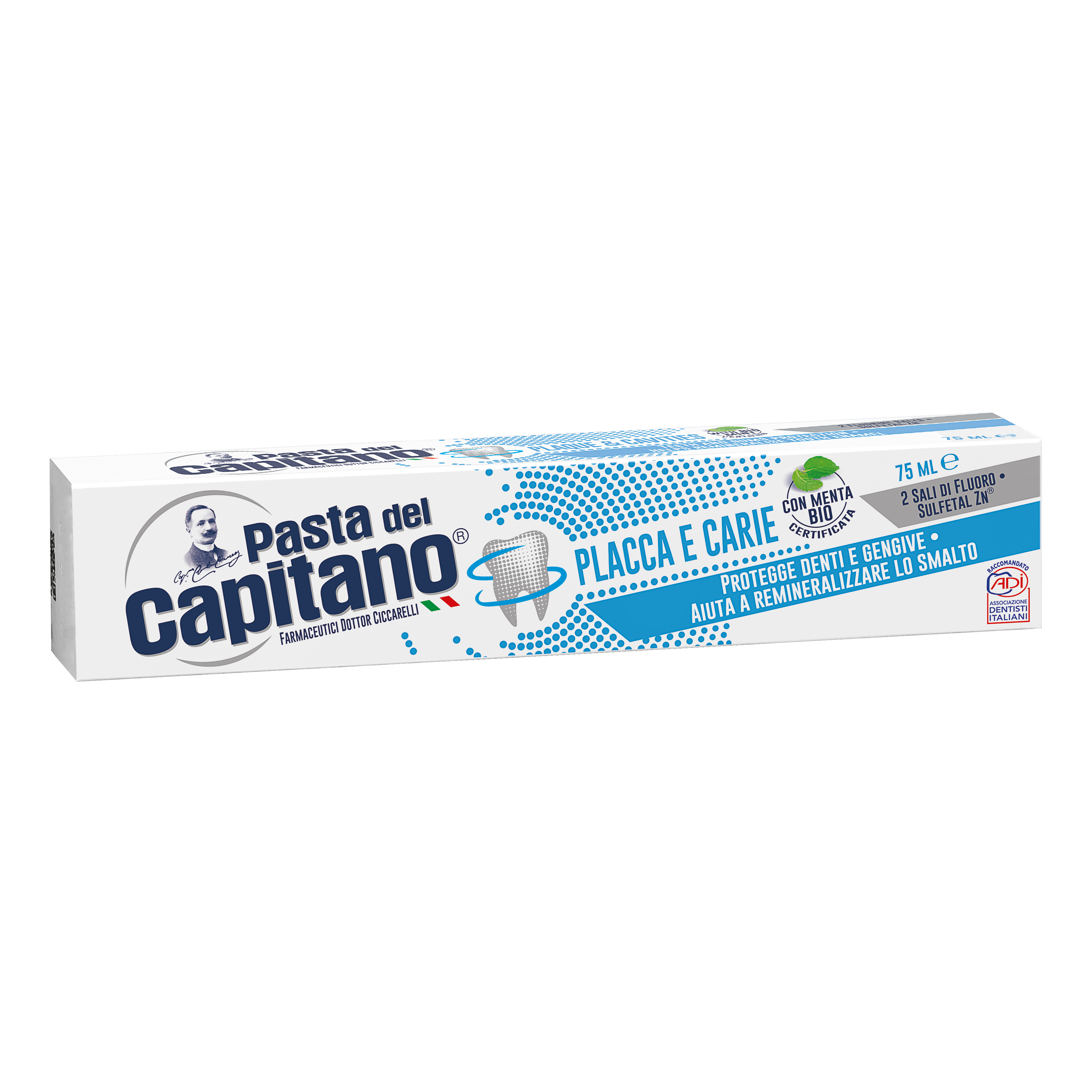 Pasta Del Capitano Dentifricio placca &amp; carie 75 ml