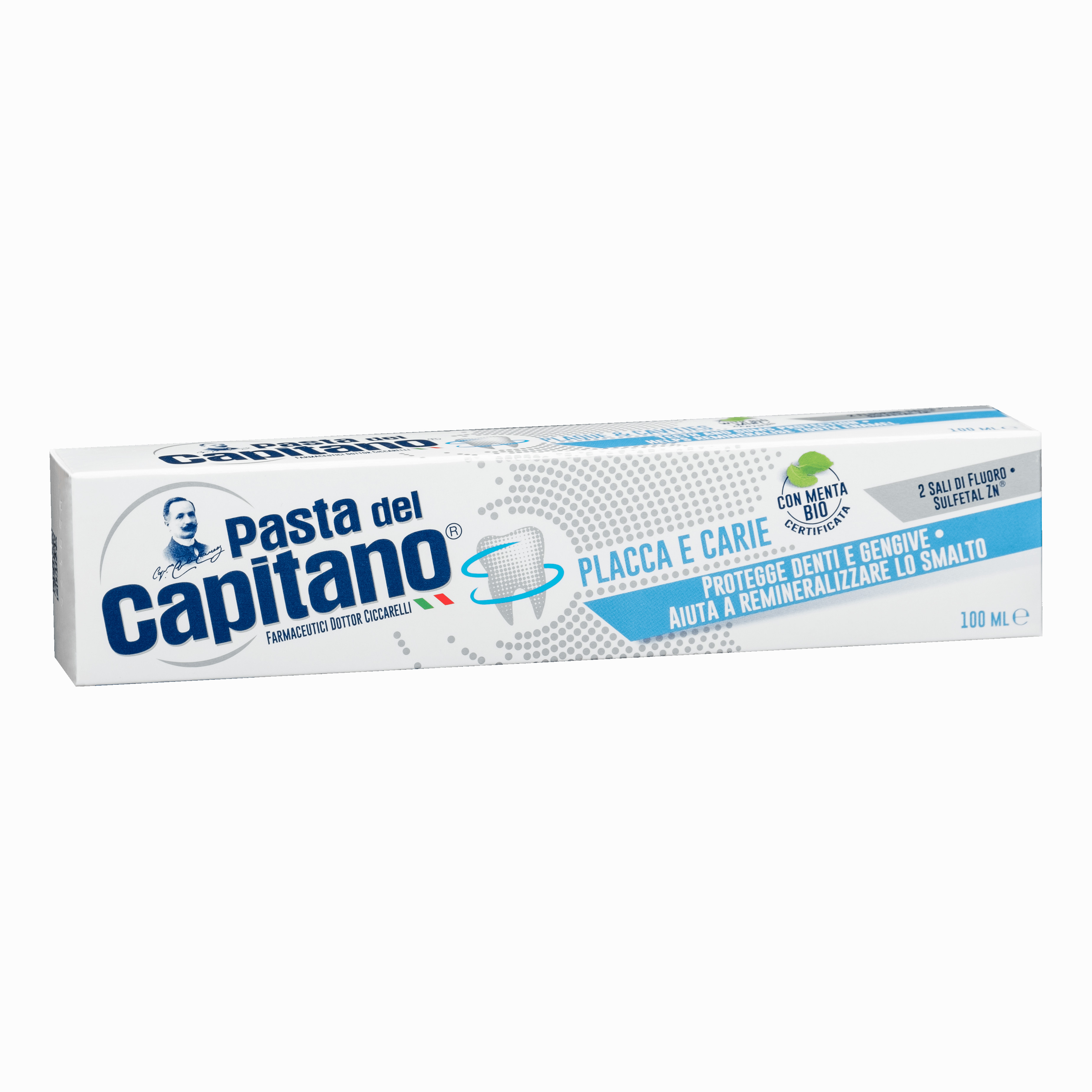 Pasta del Capitano Dentifricio Placca e Carie 100ml
