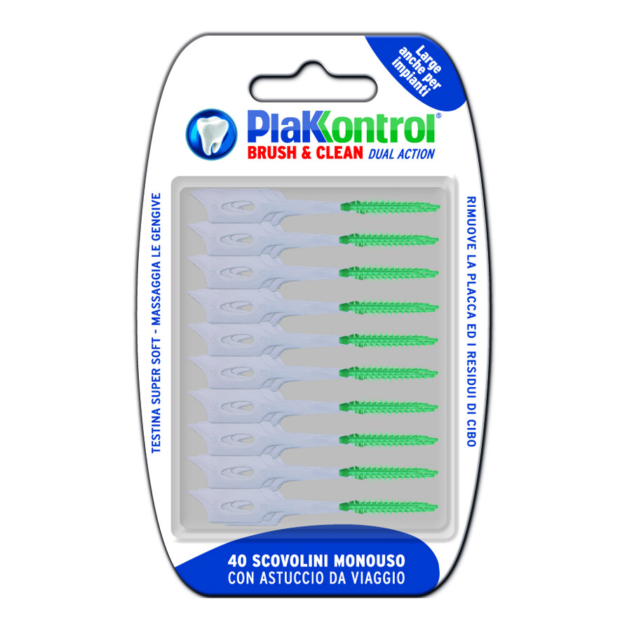 Plakkontrol brush&amp;clea implant