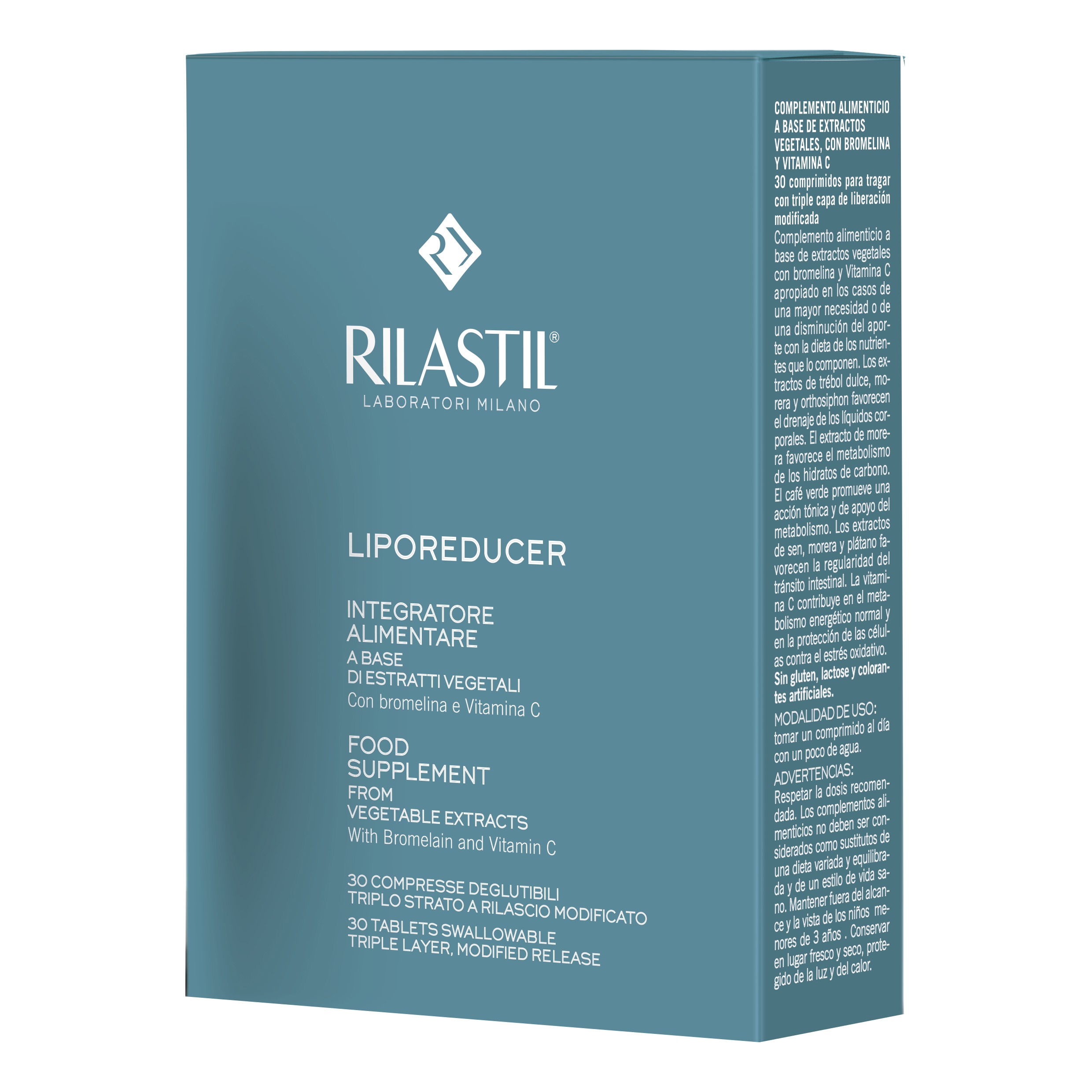 Rilastil liporeducer 30 compresse