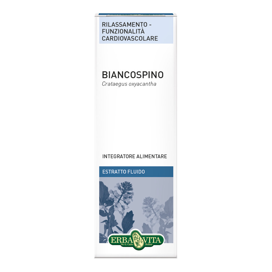 Biancospino fiore/foglie estratto fluido 50 ml