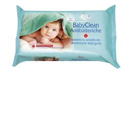Salviettine antibatteriche baby clean 72 pezzi