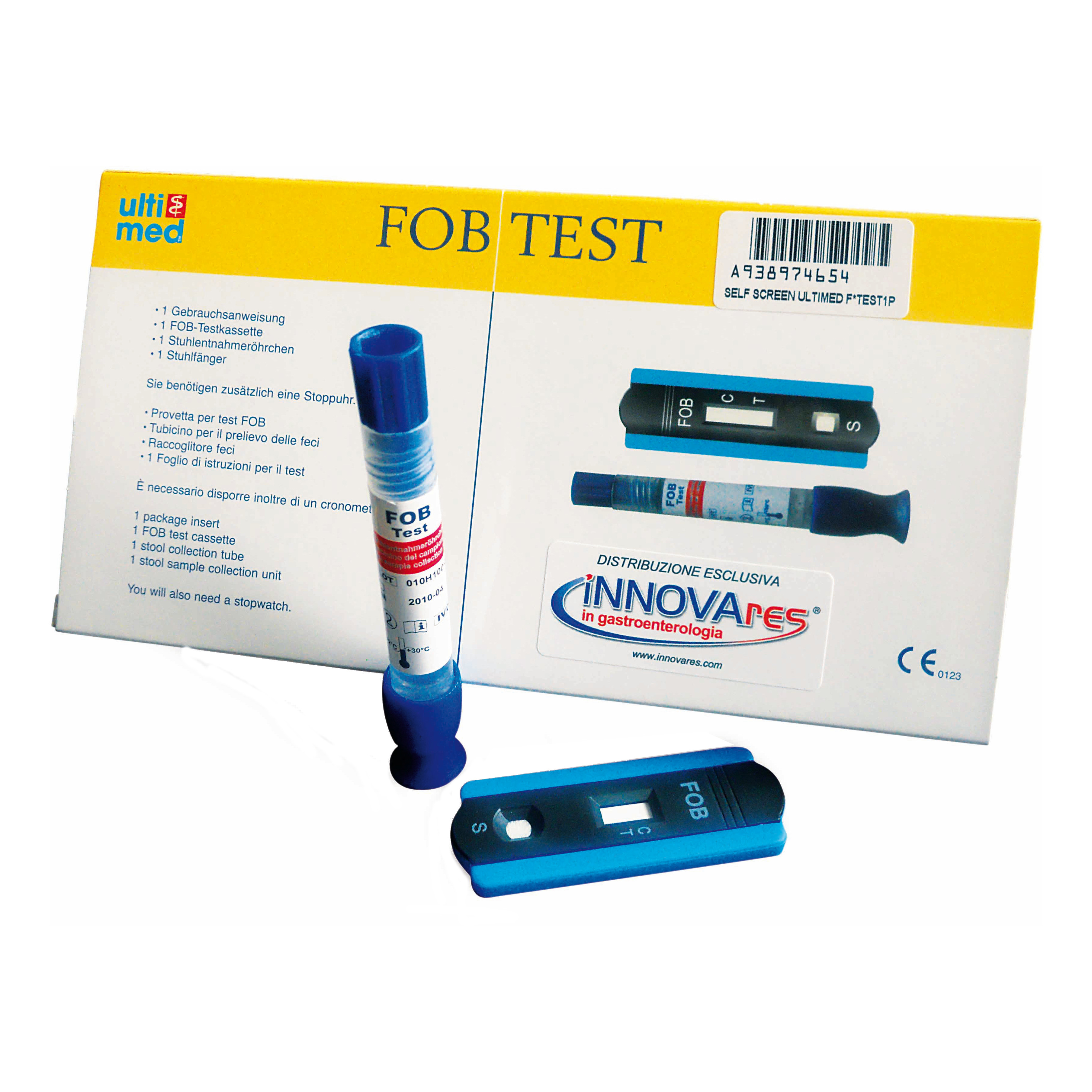 Test feci sangue occulto innovares card 1 pezzo